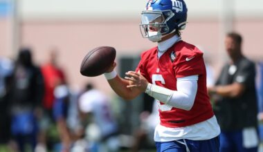 Takeaways from Giants’ first unofficial preseason depth chart