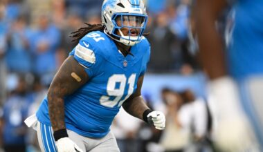 Lions undecided on playing Tyleik Williams, Tate Ratledge at Falcons