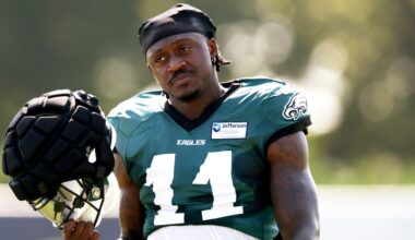 Eagles injury news: A.J. Brown, Landon Dickerson among players returning to practice