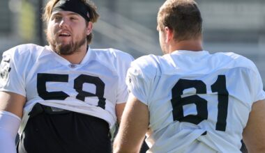 Raiders Mailbag: Why is Jackson Powers-Johnson fighting for a job?