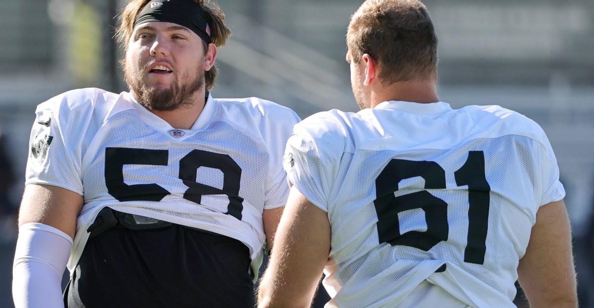 Raiders Mailbag: Why is Jackson Powers-Johnson fighting for a job?