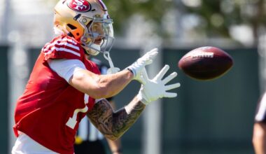 49ers 53-man roster prediction: Which wide receiver is on the outside looking in?