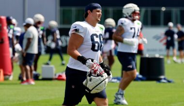 What Patriots want from Will Campbell after rough Vikings joint practice