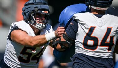 Denver Broncos have waived guard Clay Webb