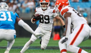 Browns offensive snap counts vs. Panthers: Lots of productive reps - Dawgs By Nature