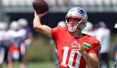 Patriots training camp recap: Drake Maye makes most of challenging Vikings joint practice