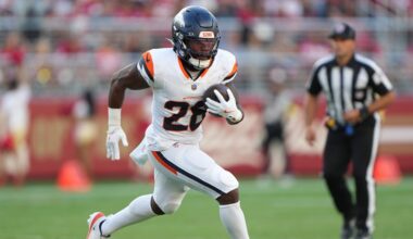 Denver Broncos running back competition seems to be sorting itself out
