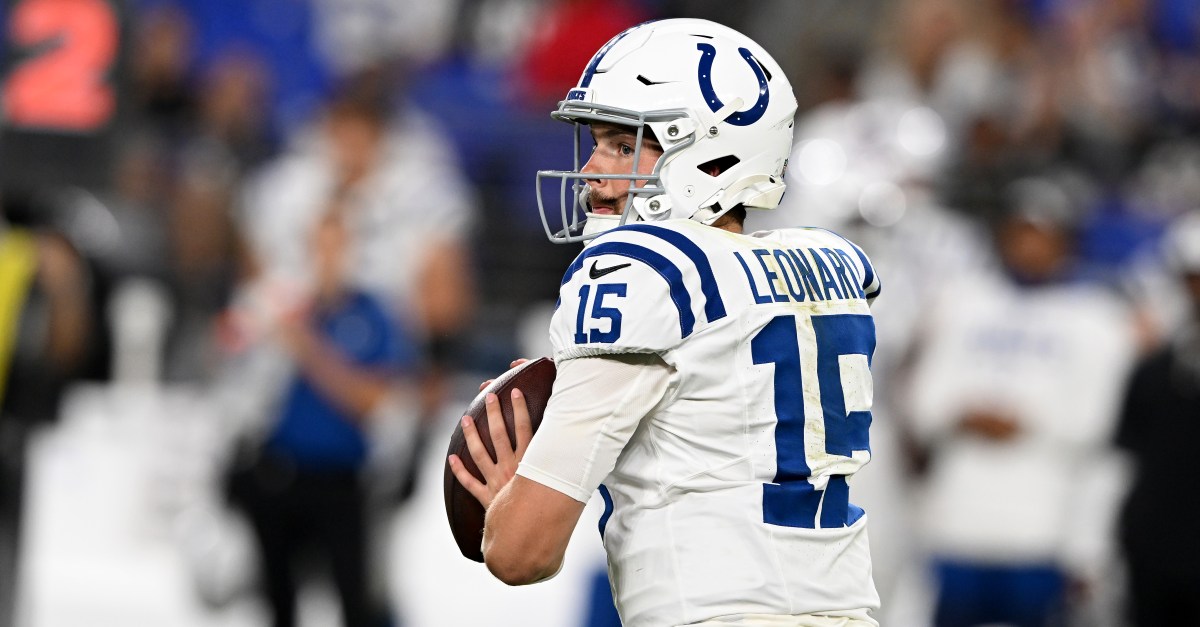 Colts’ QB plan for preseason finale against Bengals already in place