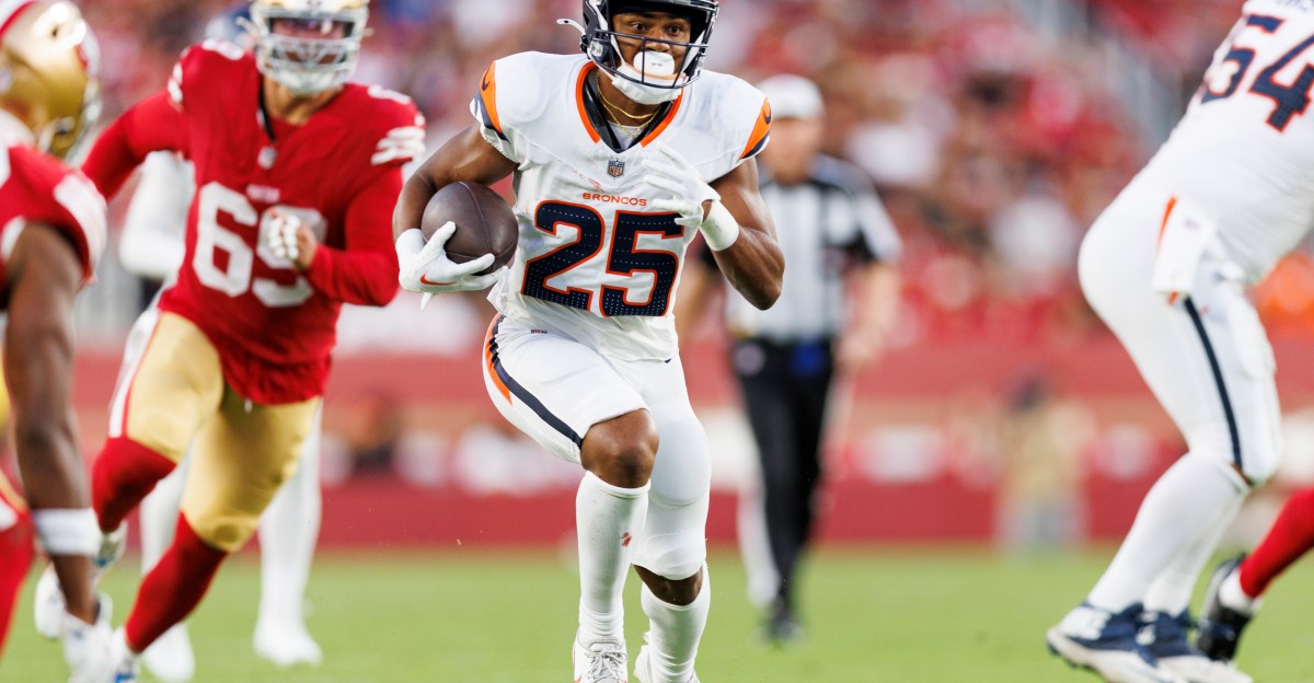 Broncos waive RB Blake Watson with an injury settlement