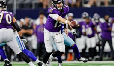 Cooper Rush throws TD, pick-six in preseason return to AT&T Stadium as Ravens rout Cowboys 31-13