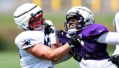 Patriots joint practice recap: Vikings dominate Thursday session