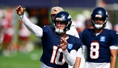 Broncos and Cardinals joint practice news and notes