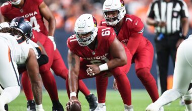Arizona Cardinals preseason PFF grades highlight struggles of depth chart