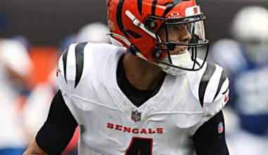 3 winners and 4 losers from Bengals vs. Colts