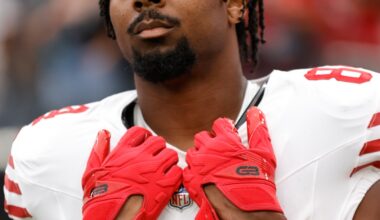 49ers news: Russell Gage is the latest WR to suffer an injury