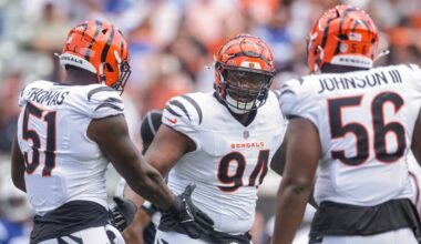 Patriots claim rookie DT off waivers from Bengals after Jabrill Peppers’ release