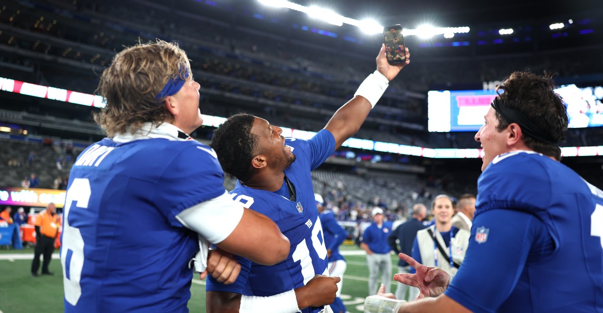 Will the fun stop for the New York Giants with the real season here?