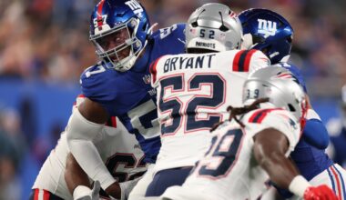 ‘Football player’ Chauncey Golston aims to find way to help Giants