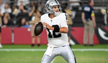 Raiders roster: 5 biggest surprises from cutdown day, Aidan O’Connell keeps his spot