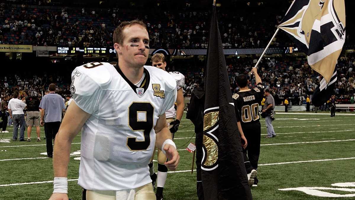 Drew Brees nearly missed famous Domecoming game