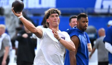 Jaxson Dart's Giants moment about to give way to bigger picture