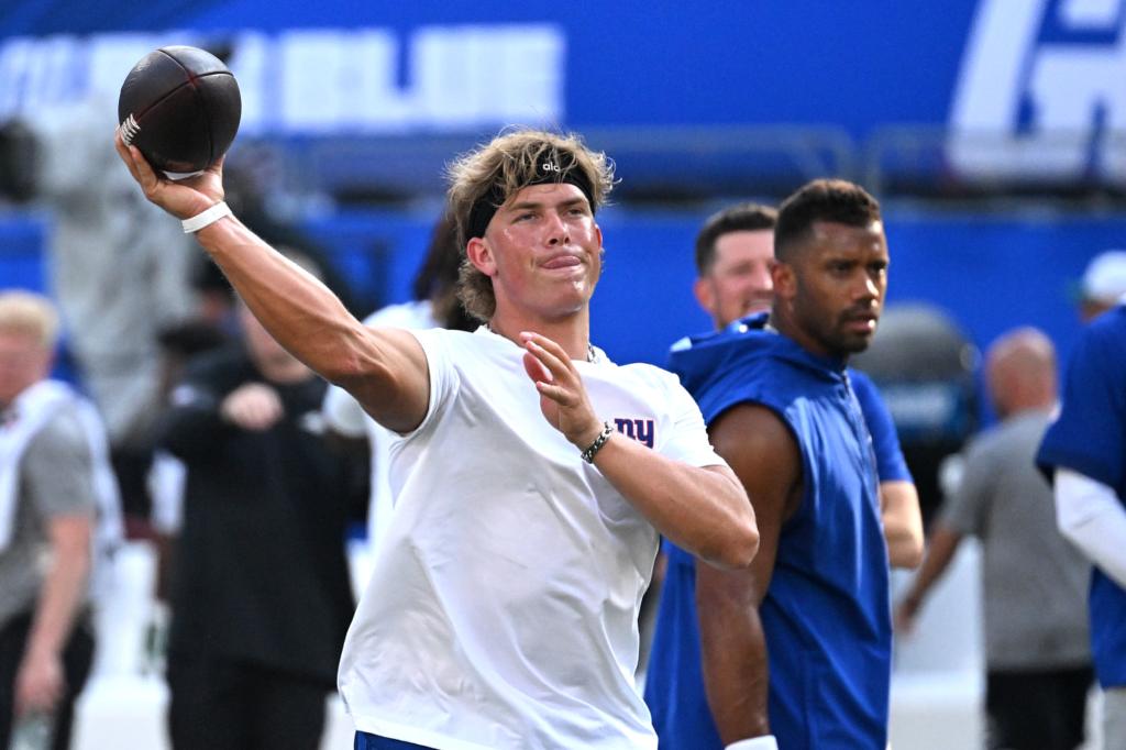 Jaxson Dart's Giants moment about to give way to bigger picture