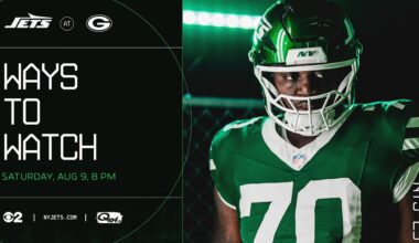 Ways to Watch the Jets at Packers Preseason Game - New York Jets
