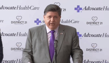 Pritzker unenthused about tax relief bill for Bears stadium in Arlington Heights, Illinois