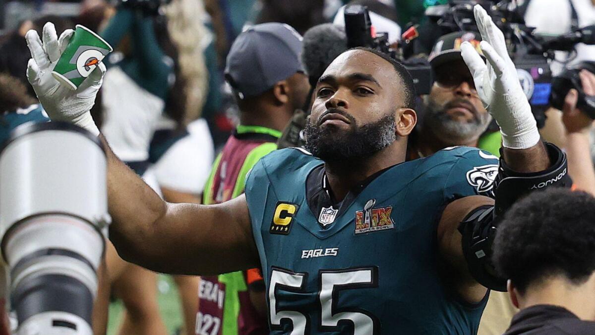 Eagles legend Brandon Graham explains why there will be 'no Super Bowl hangover' for Philadelphia
