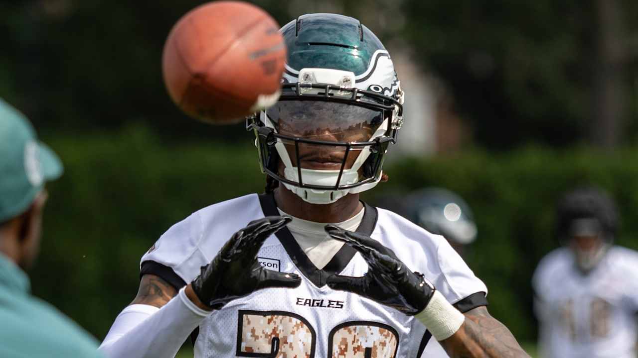 This cornerback had the highlight of practice