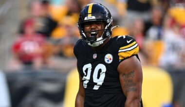 Derrick Harmon injury: Steelers first-round pick carted off with knee sprain in preseason game vs. Panthers