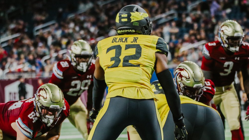 Atlanta Falcons Sign San Antonio Brahmas S Henry Black