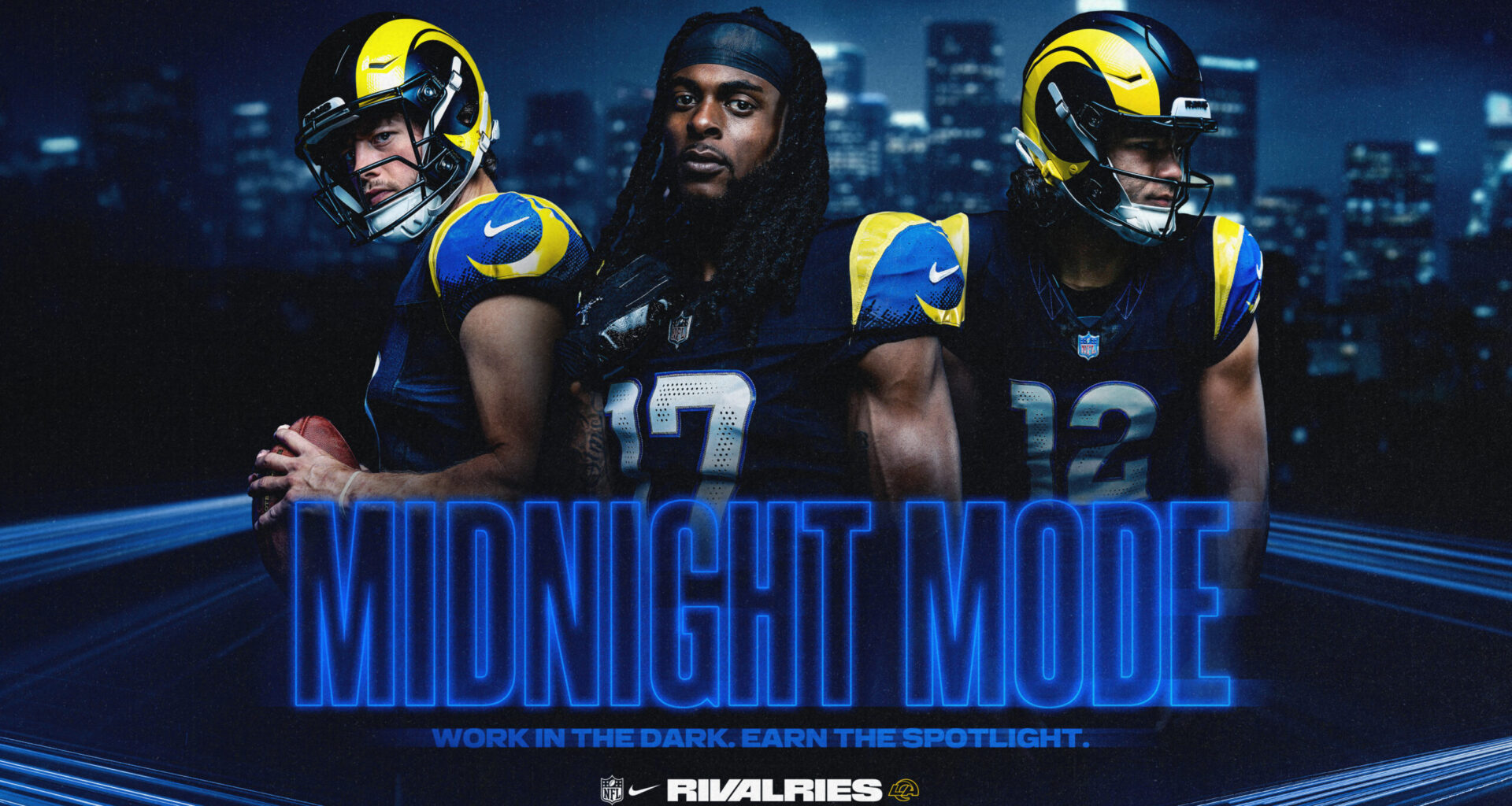 Los Angeles Rams Debut “Midnight Mode” Rivalries Uniform