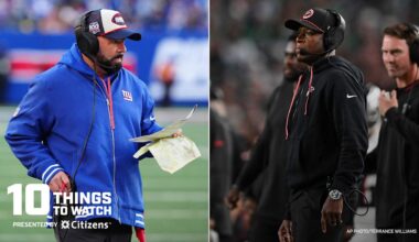 10 things to watch in Giants vs. Falcons