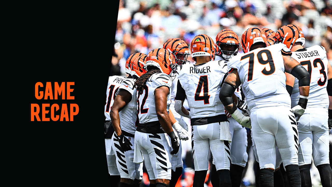 Bengals Colts Postgame Recap | Stats, Notes and Quotes