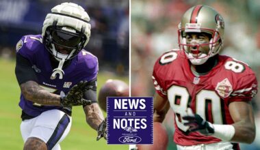 Rashod Bateman Studies ‘OG’ Jerry Rice for Route Running Tips