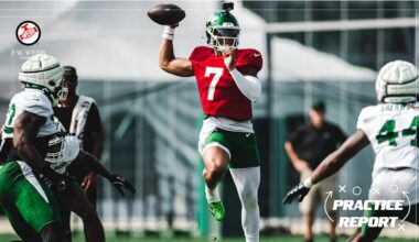 Jets Training Camp Practice Report from Day 12 (8/7/2025)