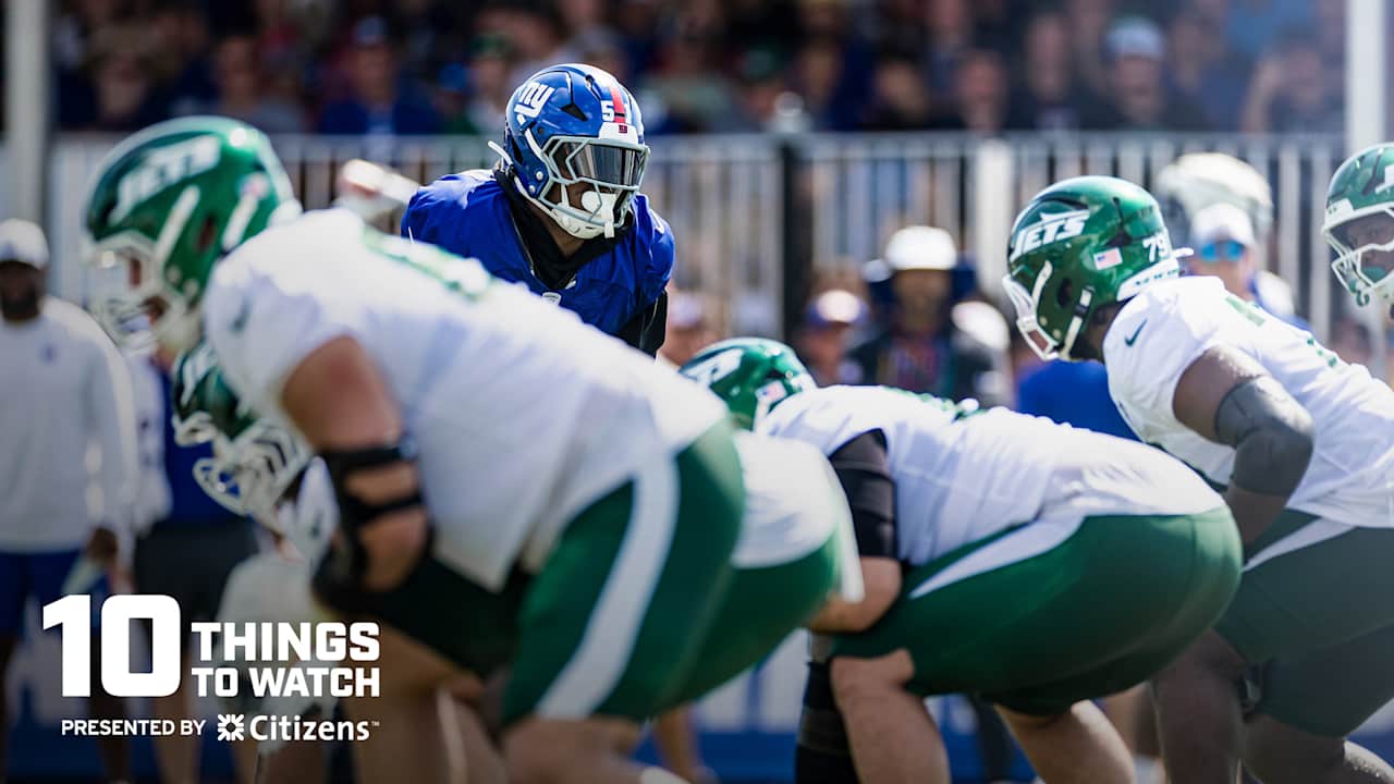 10 things to watch in Giants vs. Jets