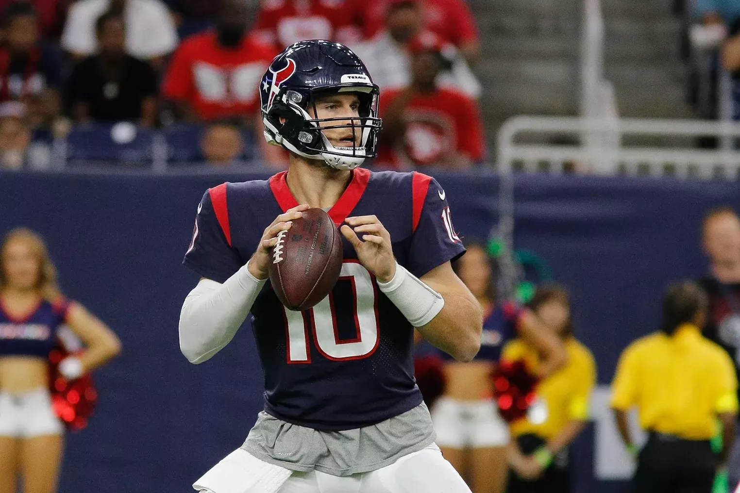 Mills Led Offense Shines in Texans Preseason Opener