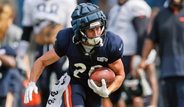 Bears undrafted rookie JP Richardson turning heads in training camp