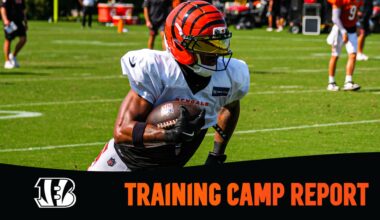 Bengals Training Camp August 13 Recap