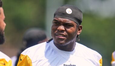 Steelers’ Broderick Jones explains adjustment to left tackle