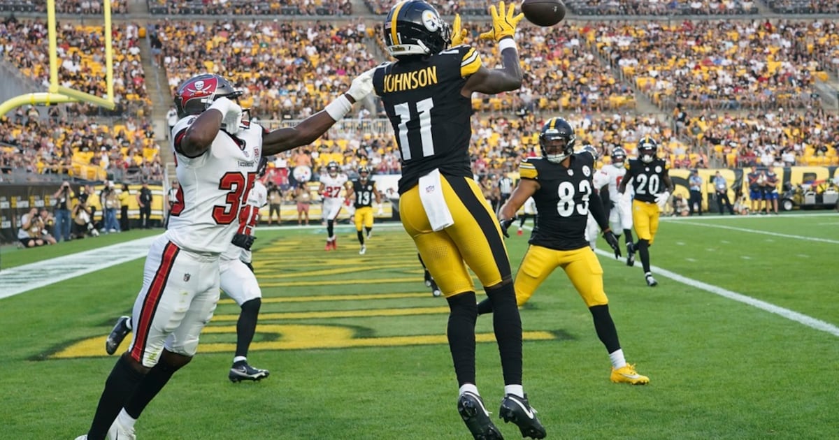 Steelers get young buck breakout, lose to Buccaneers, 17-14 – WPXI