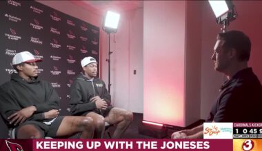 Two brothers playing for Arizona Cardinals