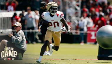 Day 13 of 49ers Training Camp: Jeff Wilson Jr. Returns, Injuries Impact WR Room - San Francisco 49ers