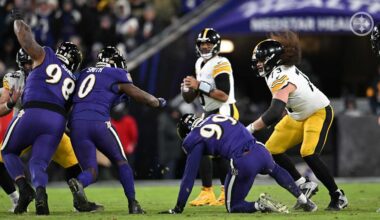 Steelers fall to Ravens, 34-17