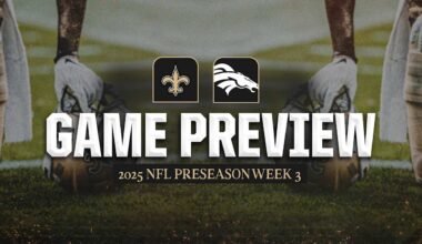 Broncos vs. Saints Game Preview