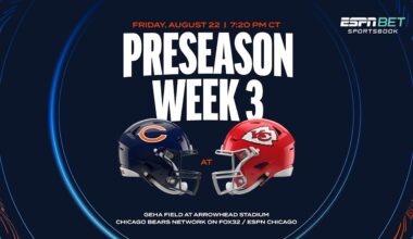 Chicago Bears at Kansas City Chiefs 2025 Preseason Week 3
