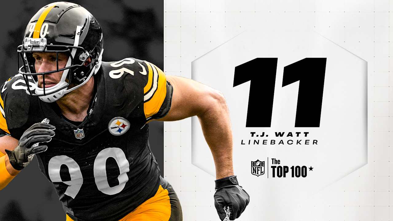 Watt ranked No. 11 in the NFL Top 100 List