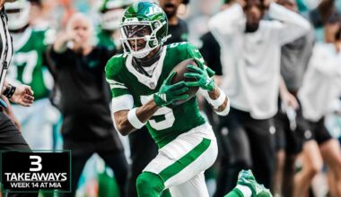 3 Takeaways from the Jets' Loss to the Dolphins